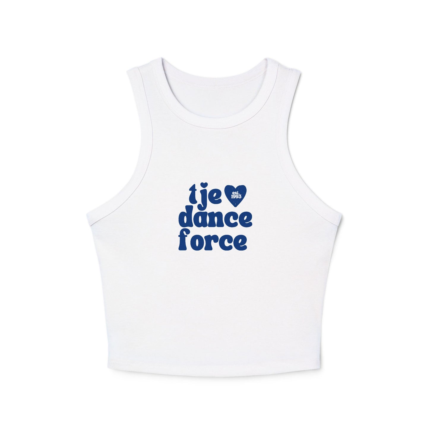 Women's Micro Rib Hearts Tank Top