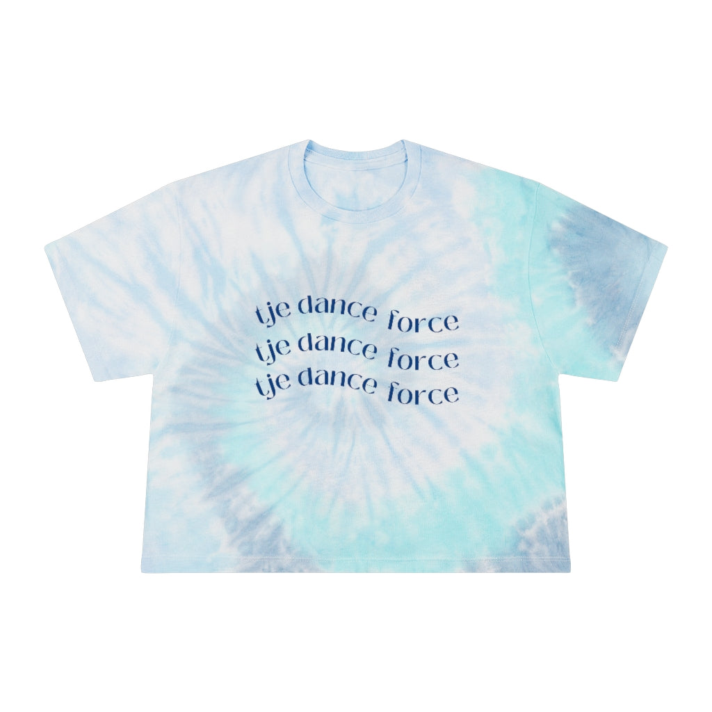 Wave Tie-Dye Crop Tee
