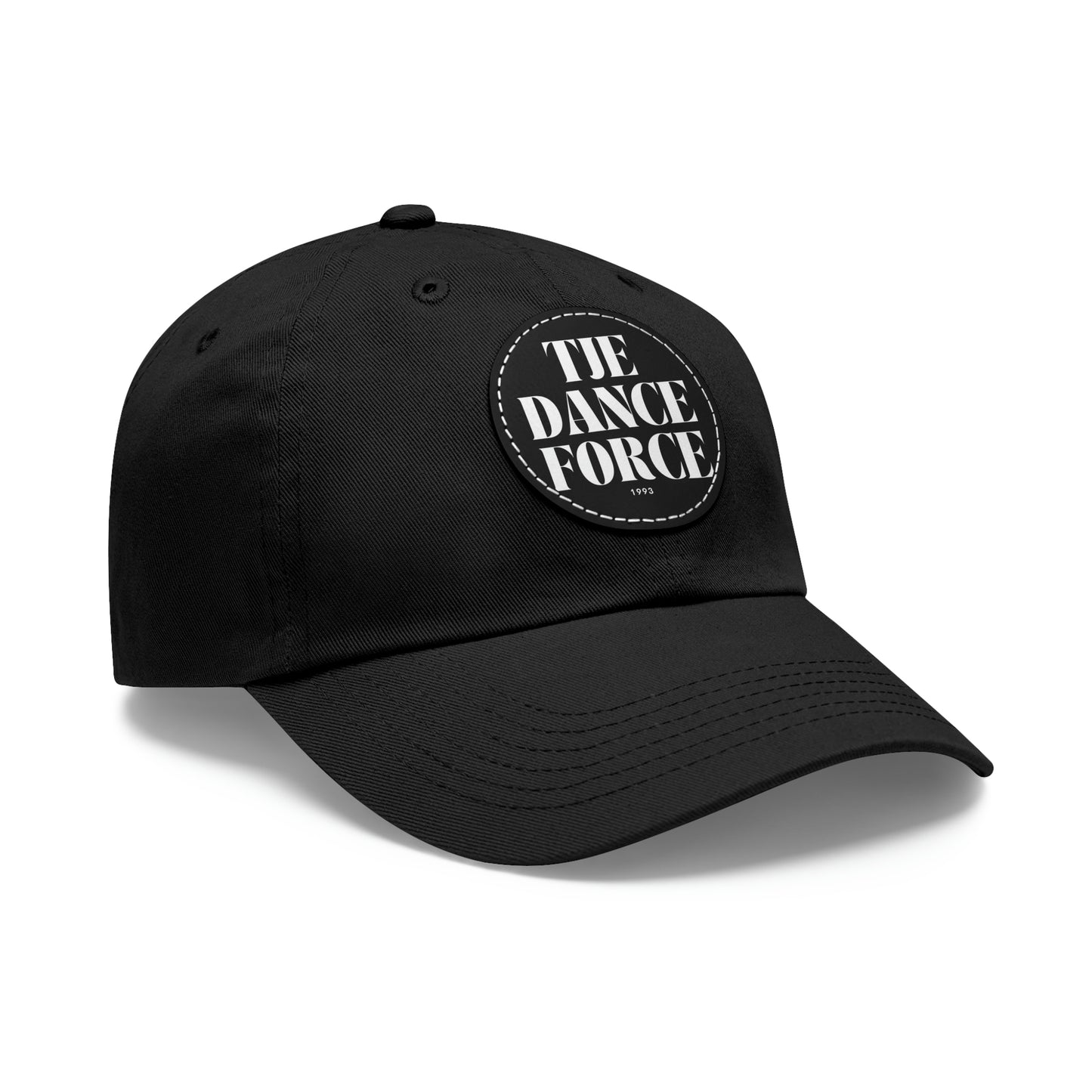 "Dad Hat" with Leather Patch