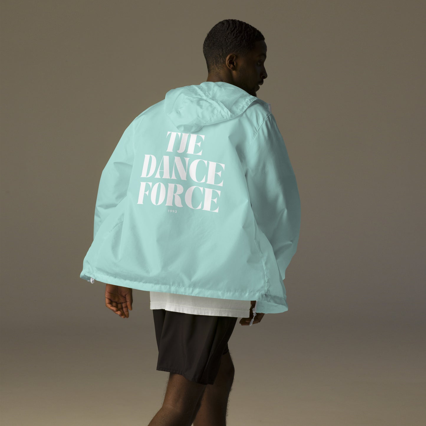 Unisex lightweight zip up windbreaker