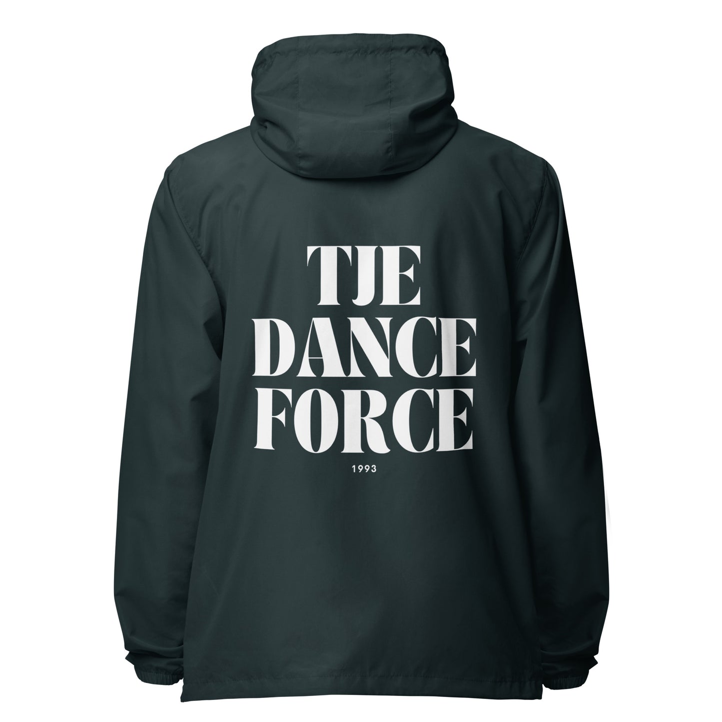 Unisex lightweight zip up windbreaker