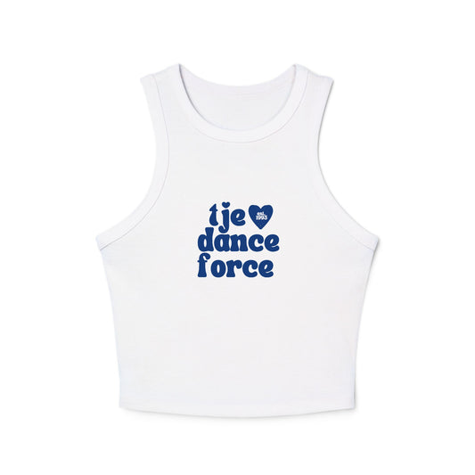 Women's Micro Rib Hearts Tank Top