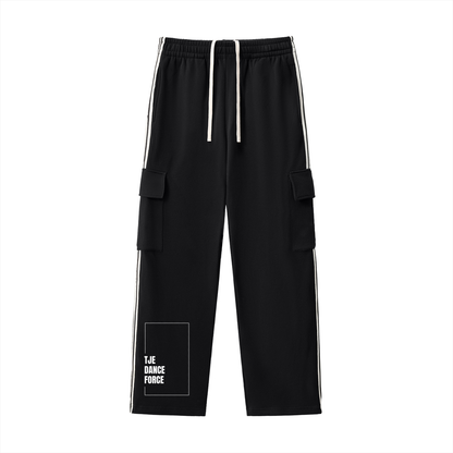 Side Stripe Straight-Leg Pants