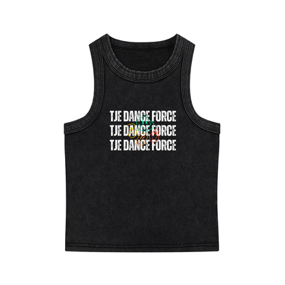 Triple Smiley Tank Top