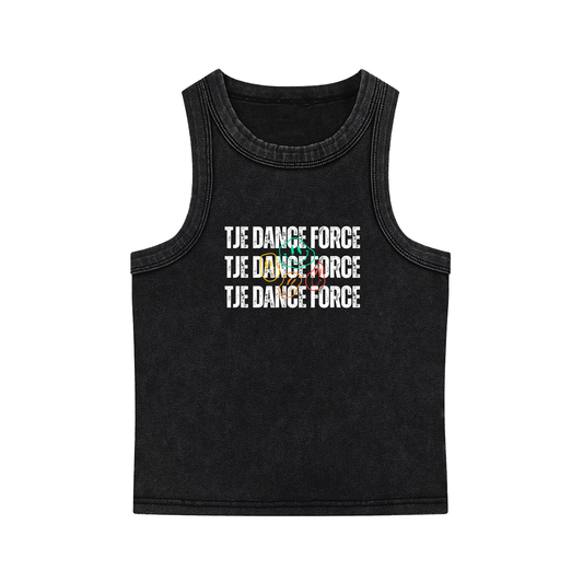 Triple Smiley Tank Top