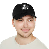 "Dad Hat" with Leather Patch