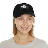 "Dad Hat" with Leather Patch