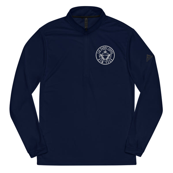 Logo Adidas Quarter zip pullover