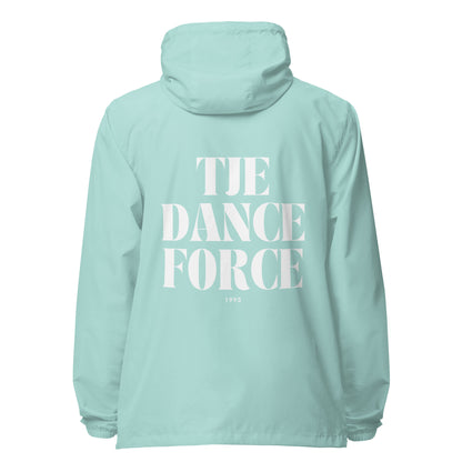 Unisex lightweight zip up windbreaker